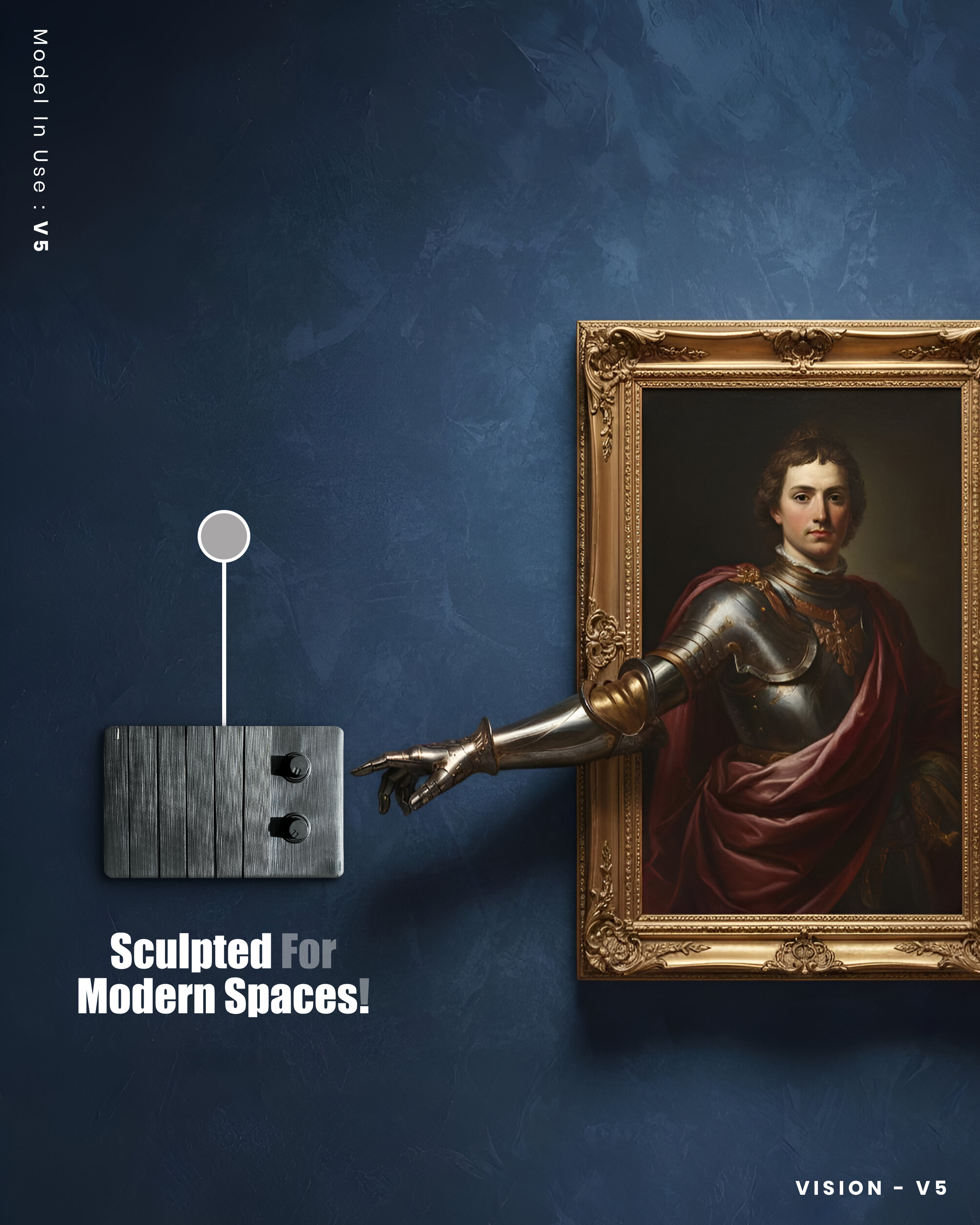 V5 sculpted for modern spaces